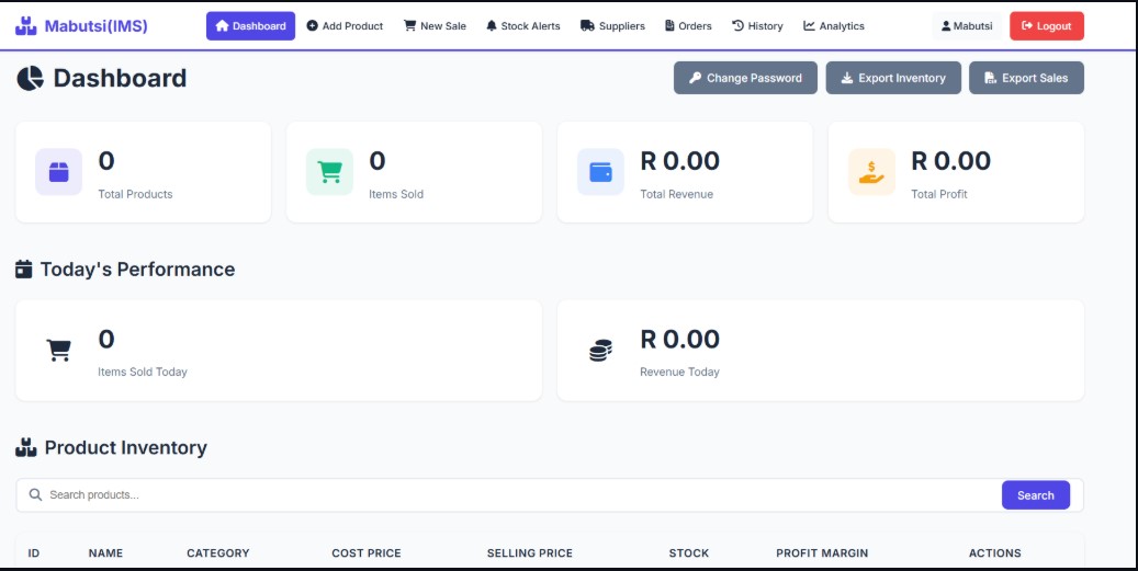Inventory Management App